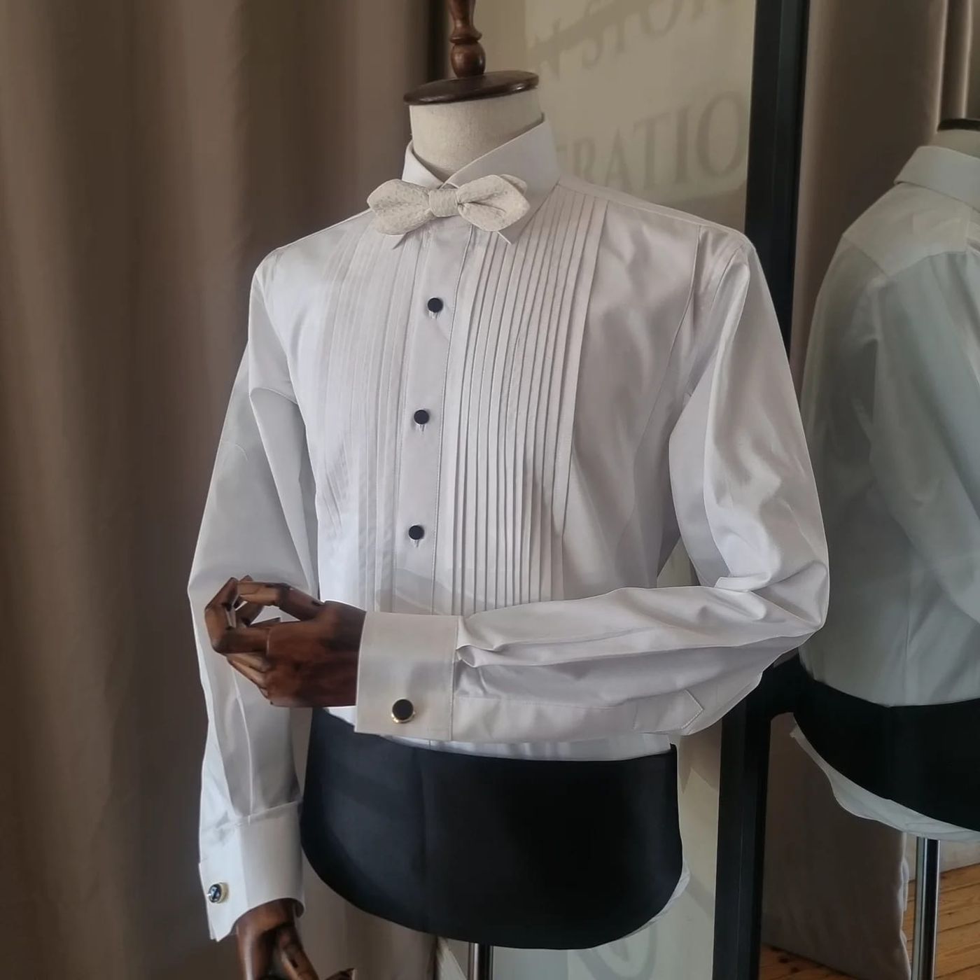Tuxedo shirt by Sicily & Savile, photo 3 of 4