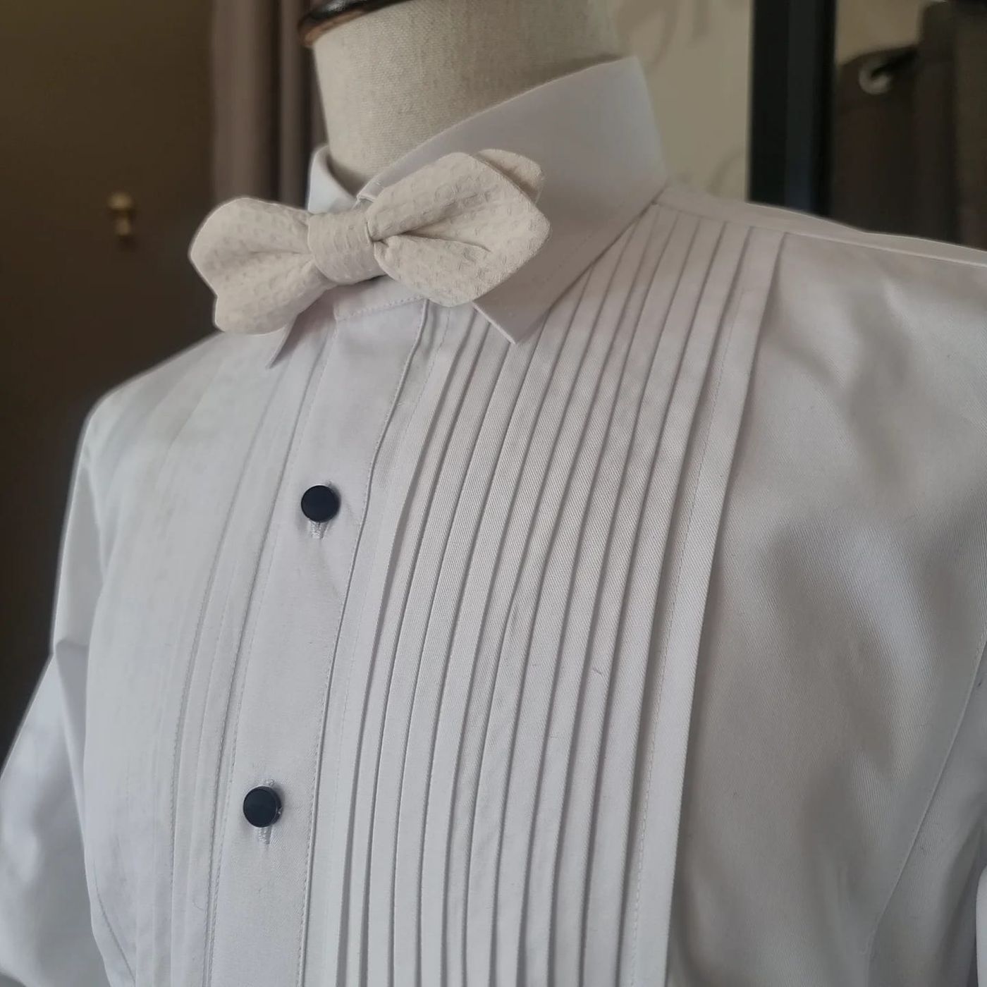 Tuxedo shirt by Sicily & Savile, photo 4 of 4