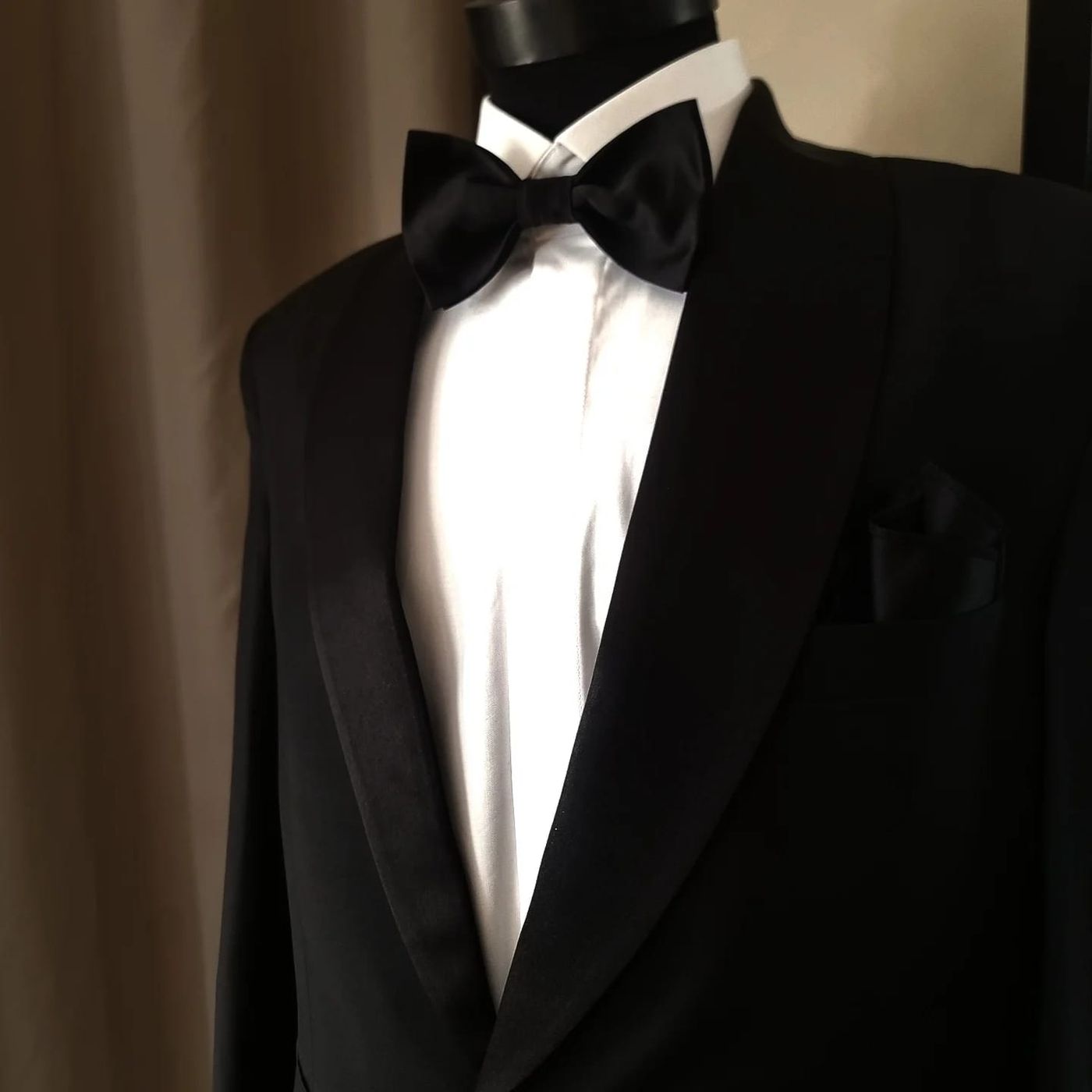 Black tuxedo by Sicily & Savile, photo 3 of 3